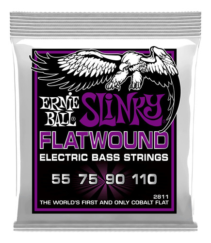 Encordado Ernie Ball Power Flat Bajo Eléctrico 55-110 2811