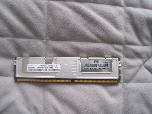 Memoria Ram Para Servidor Pc2-5300f-555-11 A0 1rx8 (Usado)