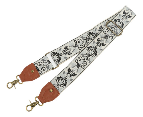 Correa De Cámara Bordada, Engrosada, Estilo Bohemio, Floral