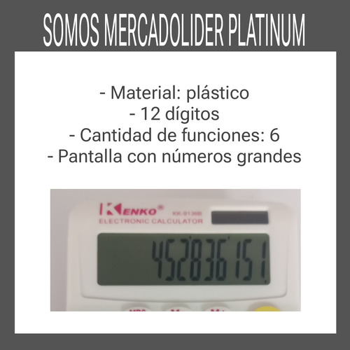 Calculadora Kk-9136b 12 Dígitos Escritorio Naranja