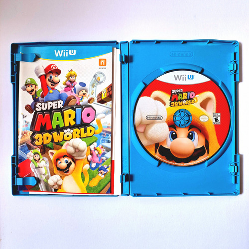 Super Mario 3d World Wii U Nacional Com Luva Raro - Faço 139 (Usado)
