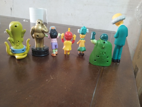 Figuras De Acción Los Simpson Burger King 7 Pzas (Usado)
