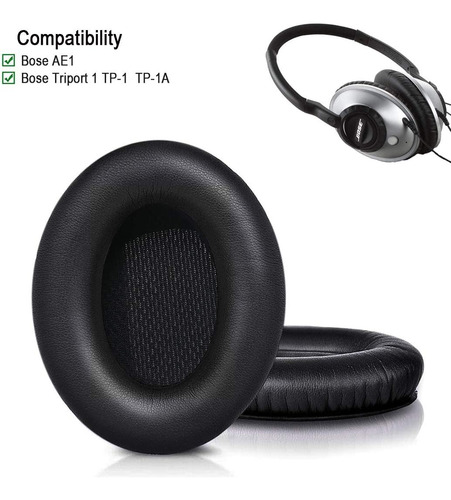 Almohadillas Para Audífonos Bose Tp1a (tp-1), Negro