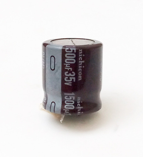 Capacitor Electrolitico Nichicon 1500µf 35v X 14 Unidades