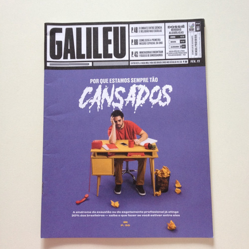 Revista Galileu  Porque Estamos Sempre Tão Cansados Cc195