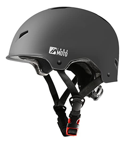 Casco Para Bicicleta  Innamoto Cascos De Monopatín Para Adul