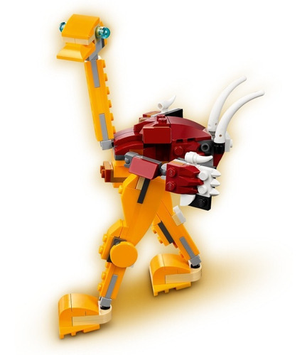 Imagen 10 de 12 de Lego Bloques Creator Animales Salvajes 3 En 1 31112 Cantidad De Piezas 224
