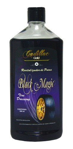 Black Magic 500ml Cadillac - Revitalizador De Pneus