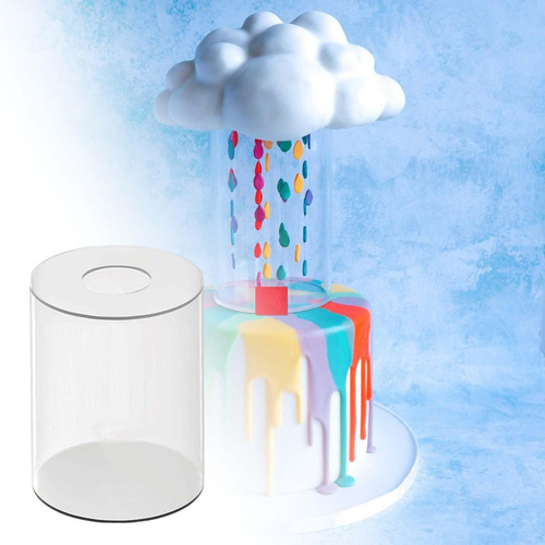 Soporte De Pastel De Acrílico Transparente Suministros