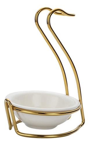 Soporte For Cuchara, Batidor De Pie, Soporte Forma De Cisne