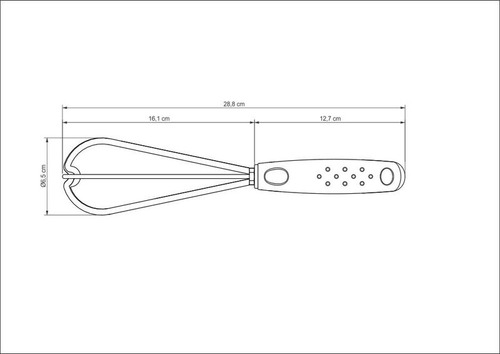 Imagem 4 de 6 de Batedor Manual Nylon Utilita Lar Tramontina 25674100