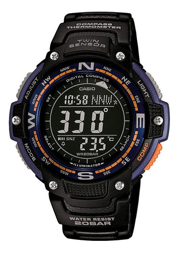 Reloj Casio Para Caballero Sport Digital Sgw-100-2bcf