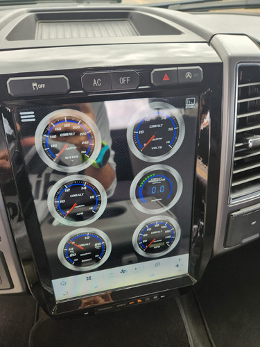 Radio Tipo Tesla Para Ford F-150 Modelos 2017 - 2019