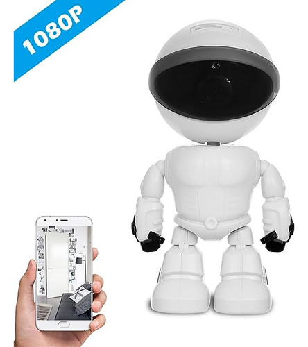 Câmera Ip Wifi Robot 1080p Com Visão Noturna E O Bidireciona