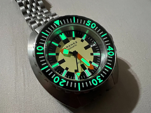 Reloj Maranez Samui Army Titanium 300m Auto No Doxa (Usado)