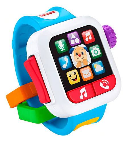 Brinquedo Meu Primeiro Smartwatch Fisher Price Hxb79 Mattel