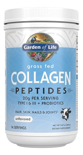 Péptidos De Colágeno Garden Of Life 280 G