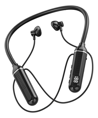 Auriculares De Cuello Semi-in-ear Bluetooth 5.2 Stereo Bass