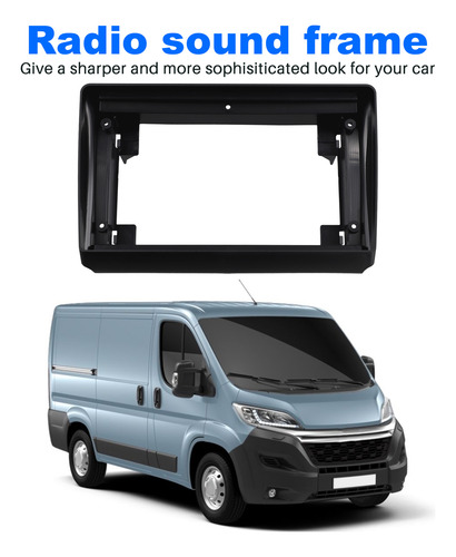 Panel De Radio Fascia De Coche De 9 Pulgadas Para Jumper Box