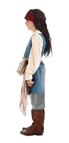 Disfraz Talla Medium Para Niño De Capitán Jack Sparrow