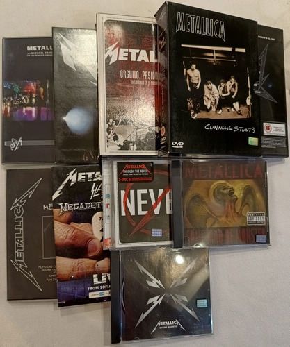 Metallica Combo De 6 Dvd Y 3cd Quebec Orgullo Some Through