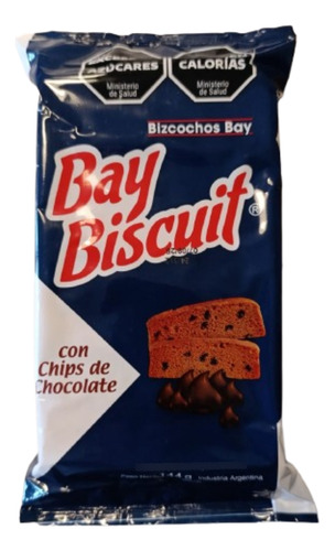 Bay Biscuit Con Chips De Chocolate - Caja 20 X 144g