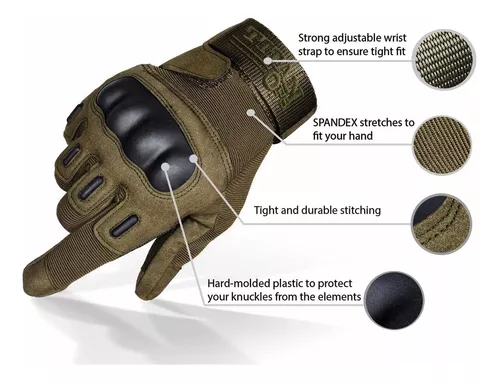 Comprar TitanOps guantes tácticos militares para entrenamiento de