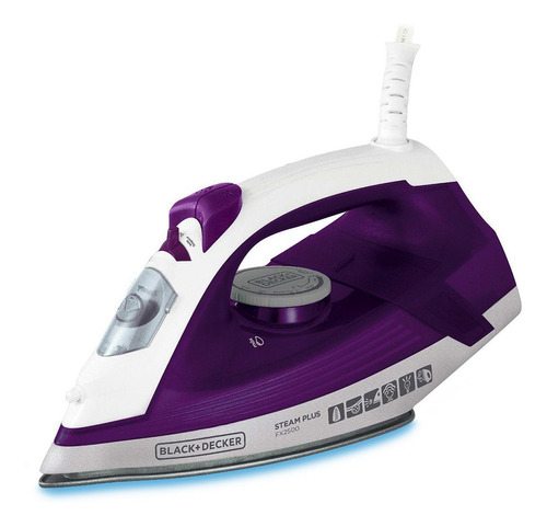 Ferro de Passar Roupa Black Decker Com Vaporizador Base Antiaderente Modelo FX2500 220V