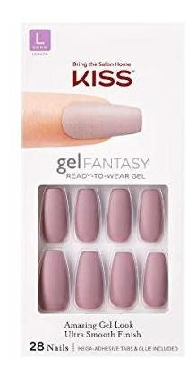 Esmalte - Kiss Gel Fantasy Ready-to-wear Press-on Gel Nails,