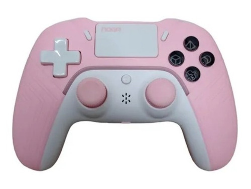 Imagen 1 de 7 de Joystick Inalámbrico Noganet Ng-4400x Sensor Mov Ps4 Rosa