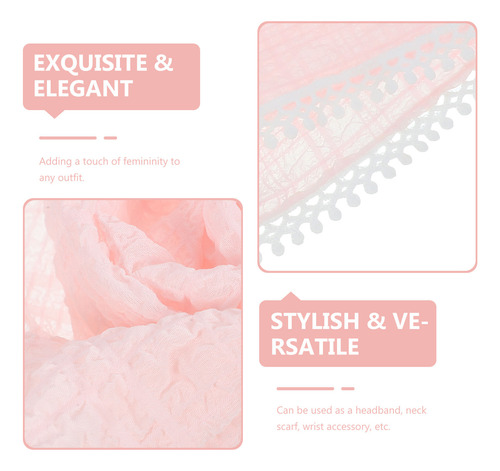 Pañuelo De Encaje Para Mujer, Pañuelo Con Cabeza Triangular