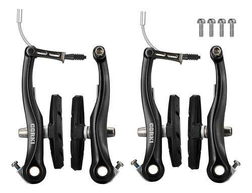 Corki Cycles Linear Mountain Bike V-brake Set Delantero Y T.