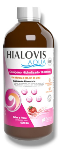 Hialovis Aqua Colageno Hidrolizado Con Vitaminas 600ml