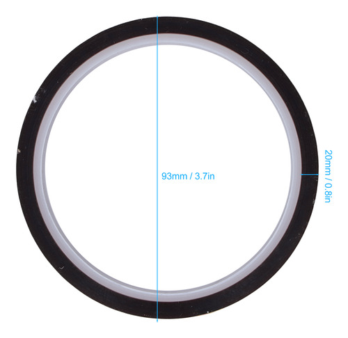 Cinta Adhesiva Antiestática Pi De 20 Mm De Ancho, 4 Unidades