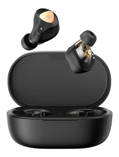 Audífonos Inalámbricos Soundpeats True Truengine 3 Se Color Negro Color de la luz Negro