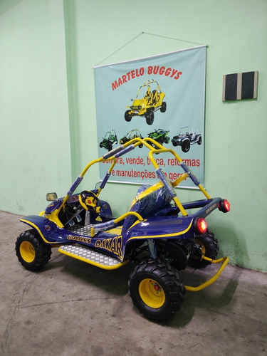 Mini Buggy Cross Dakar 200cc Top De Linha Completo !