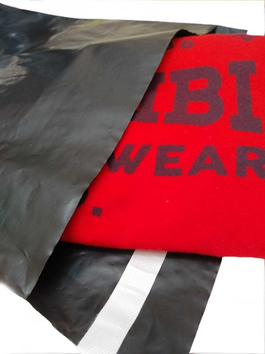 Imagen 2 de 6 de Bolsas Lisas Negras 40x50 Inviolable Correo X100u
