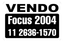 Comprar Cartel Calco Vendo Auto- 3 Unid - Congreso Local A La Calle