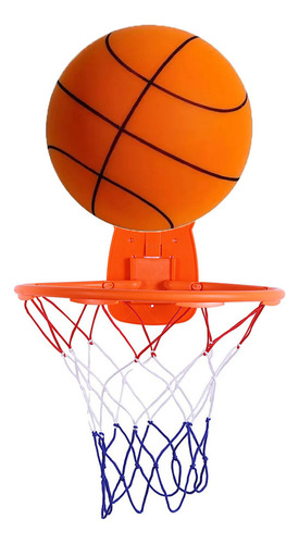 Bola De Basquete Silenciosa Com Aro, Tamanho 7