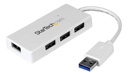 Startech,com Hub Usb A 3,0 Macho 4x Usb A 3,0 Hembra Bla /vc