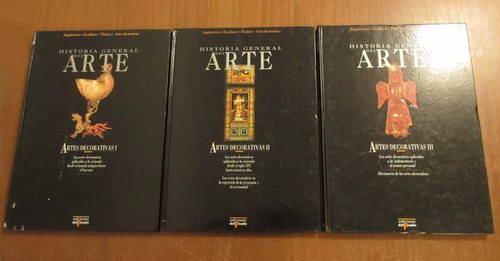 Libro Historia General Del Arte - Artes Decorativas - 3 Tomo