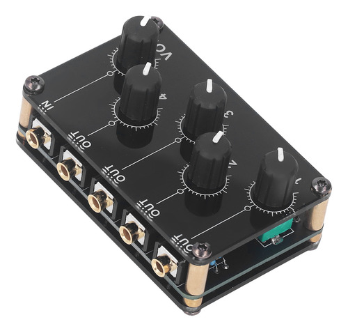 Mezclador De Línea De Sonido Portátil Tx400, 4 Canales, Mini