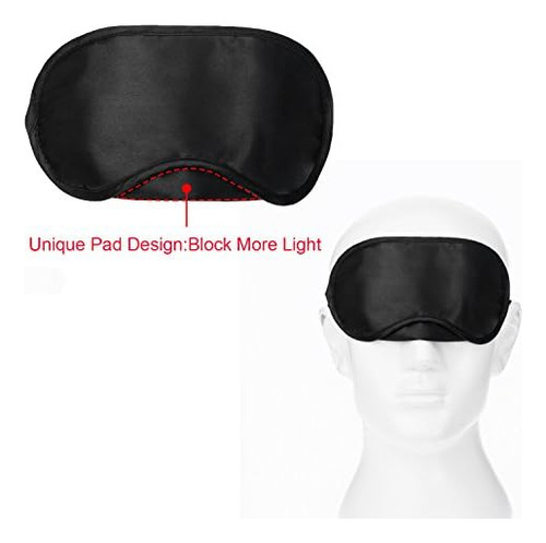 Mudder - Máscara Para Ojos Con Los Ojos Vendados Para Dormir