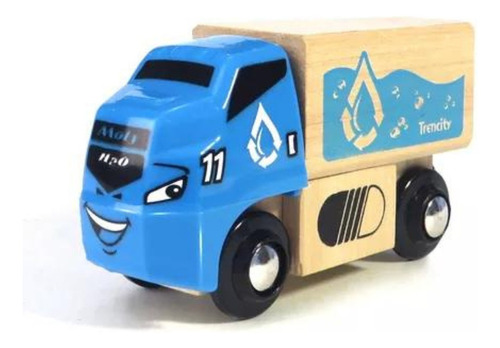 Trencity Vehículos Imantados Colección Villanos Juego Madera Color Azul Personaje Moly