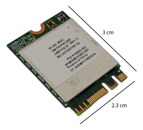 Tarjeta Wifi Wlan Para Laptop Hp 240 G7 Trl8821ce 915620-001