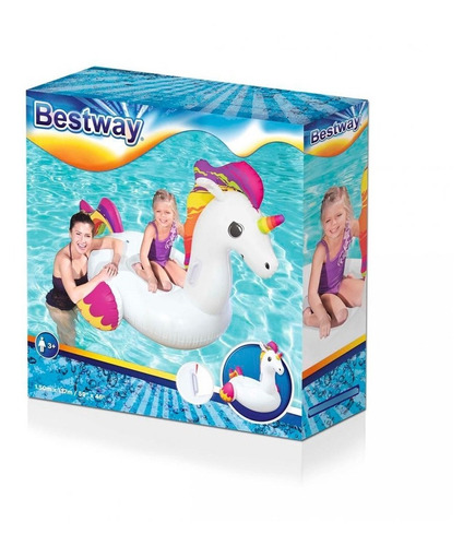 Imagen 2 de 6 de Inflable Unicornio Bestway 41114