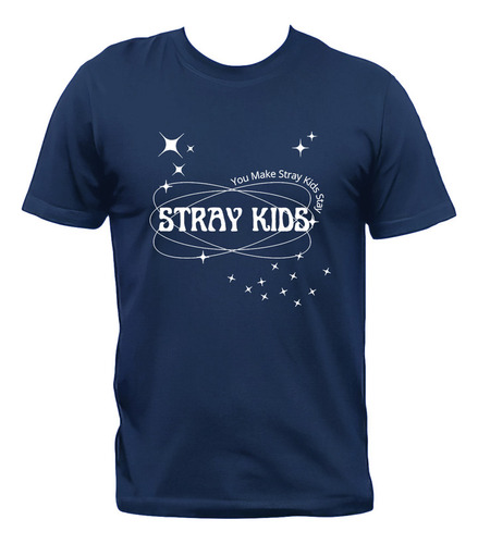 Remera Stray Kids K-pop You Make Stray Kids Stay