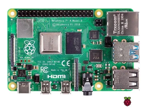 Imagem 1 de 8 de Raspberry Pi 4 Model B Quad Core 1,5ghz 4gb Ram Avista