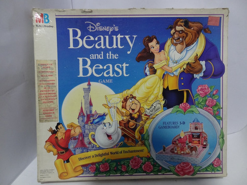 Disney Bella Y Bestia Juego De Mesa Hasbro Milton Bradley. (Usado)
