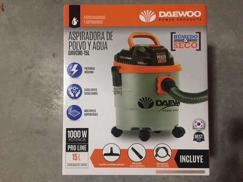 Imagen 4 de 7 de Aspiradora Polvo Liquido 15lts 1000w 2 En 1 Sopladora Indust